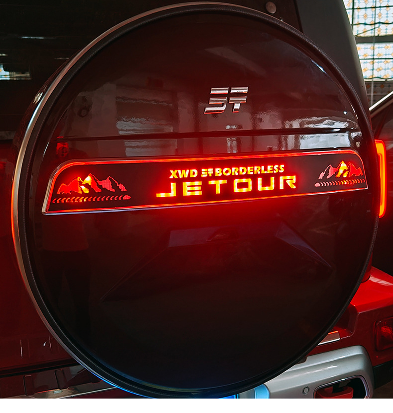 Special Jet Traveler 8AT Full Size Spare Tire Cover Traveler Spare Tire Small Schoolbag Upgraded and Modified Spare Tire Shell