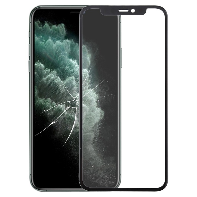 for iPhone 11 Pro Front Screen Glass Cover/LCD Mirror OCA Dry Glue/Optical