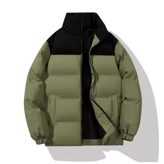 2023新款冬季开衫立领保暖防风防水面包服情侣装棉衣BM-01棉