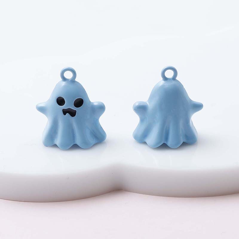新款可爱风合金小幽灵万圣节阿飘挂件DIY饰品手链项链串珠配件|undefined