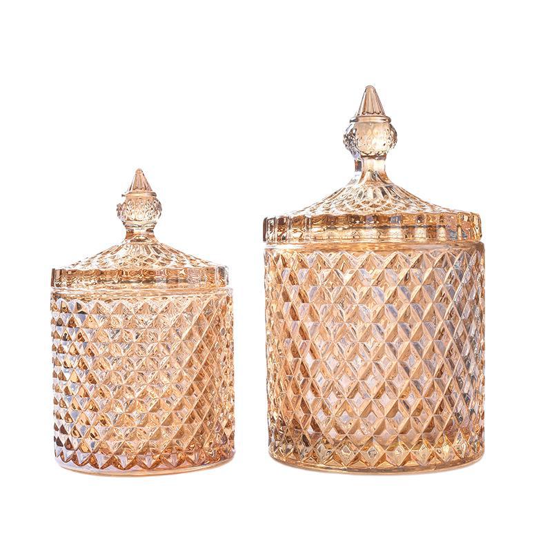 Frasco de Cristal de Almacenamiento 1 Pieza Acero Inoxidable 304 para Algodón y Palillos