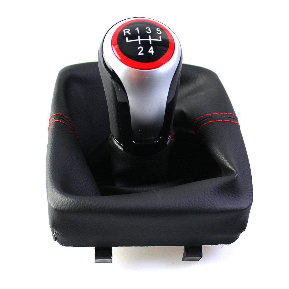 Piezas de modificación de pomo de cambio de marchas manual aplicables a vehículos transfronterizos para automóviles Volkswagen Polo 9N. image 3
