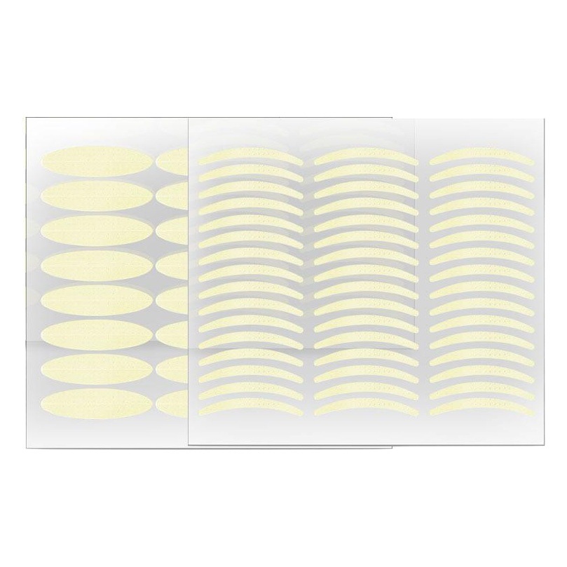 Matte double eyelid stickers invisible olive-type sticky 24-back skin color breathable hole fiber manufacturer in stock
