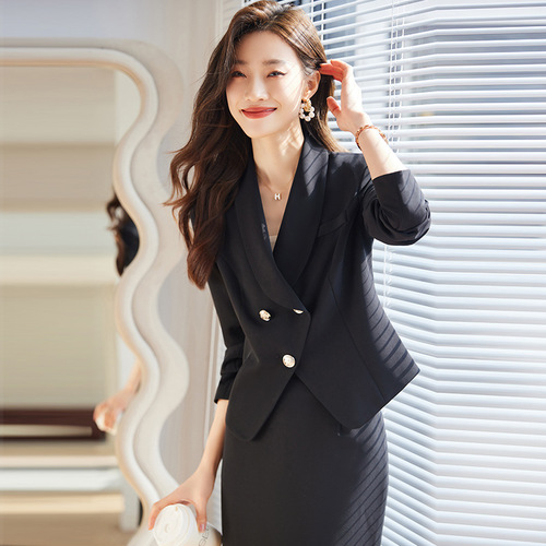 High-end white suit suit for women spring 2023 new high-end fashion temperament goddess style suit skirt for women