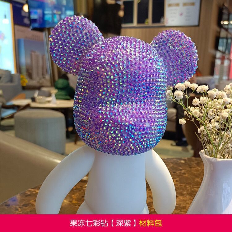 Muñeca de perforación transfronteriza di-stick violenta oso de diamantes manuales de diamantes de diamantes