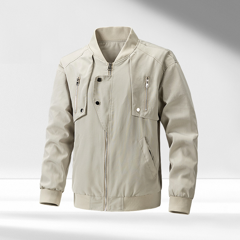 Europa y los Estados Unidos primavera y otoño nueva chaqueta de piloto hombre y mujer chaqueta de diseño suelta versátil ropa de béisbol