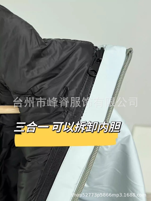 台州鸟家beta LT三合一硬壳冲锋衣户外男女可拆卸冬季羽绒服防水|undefined