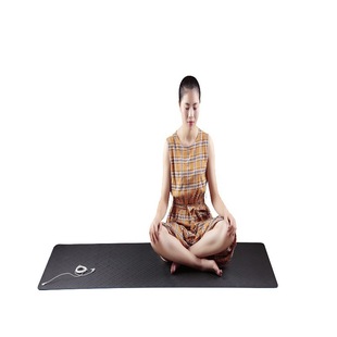 Conductive yoga mat Earthing grounding mat non-slip yoga mat with grounding wire PU floor mat