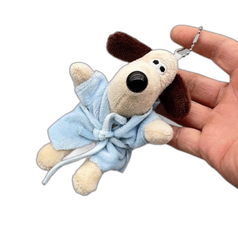 Máquina de garras boutique muñeco de peluche llavero colgante albornoz bolso de muñeca cachorro colgante pequeño regalo al por mayor