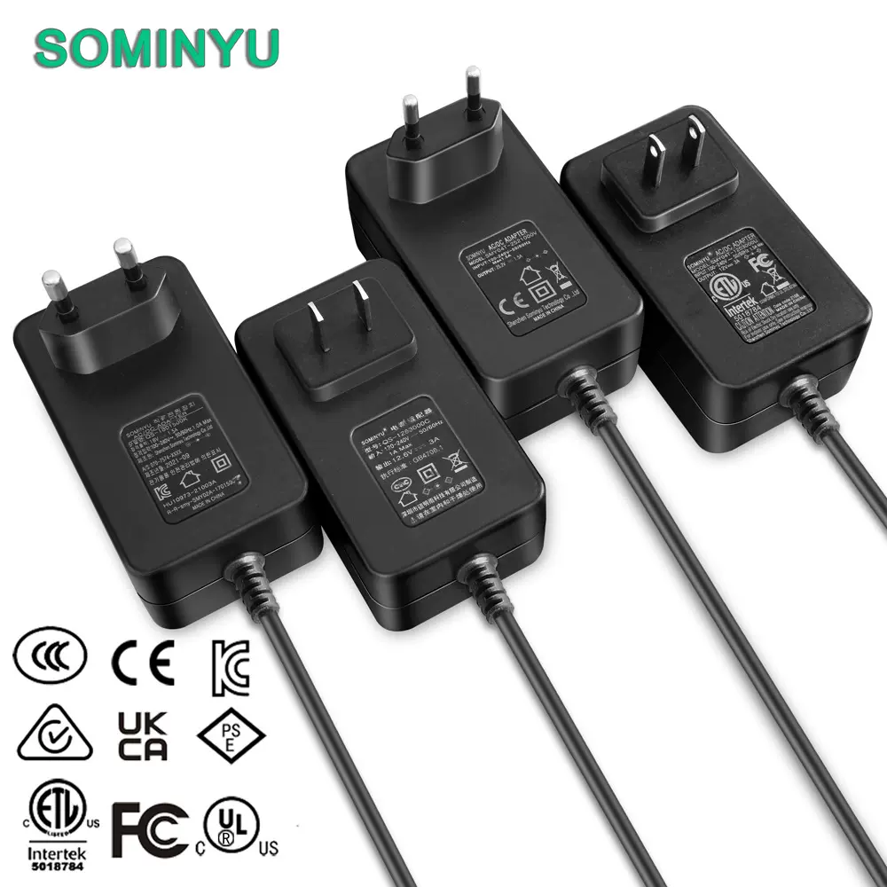 美规UL62368认证电源 12V4A 5A电源适配器  12.6V3A 5A电池充电器