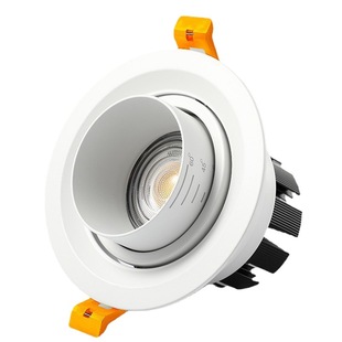 Factory direct zoom spotlight led ceiling lamp embedded downlight clothing store living room aisle corridor COB spotlight