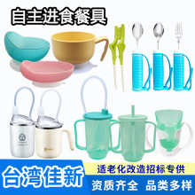 偏瘫手部不便老人吃饭辅助餐具残疾人手抖康复助食适老化改造餐具