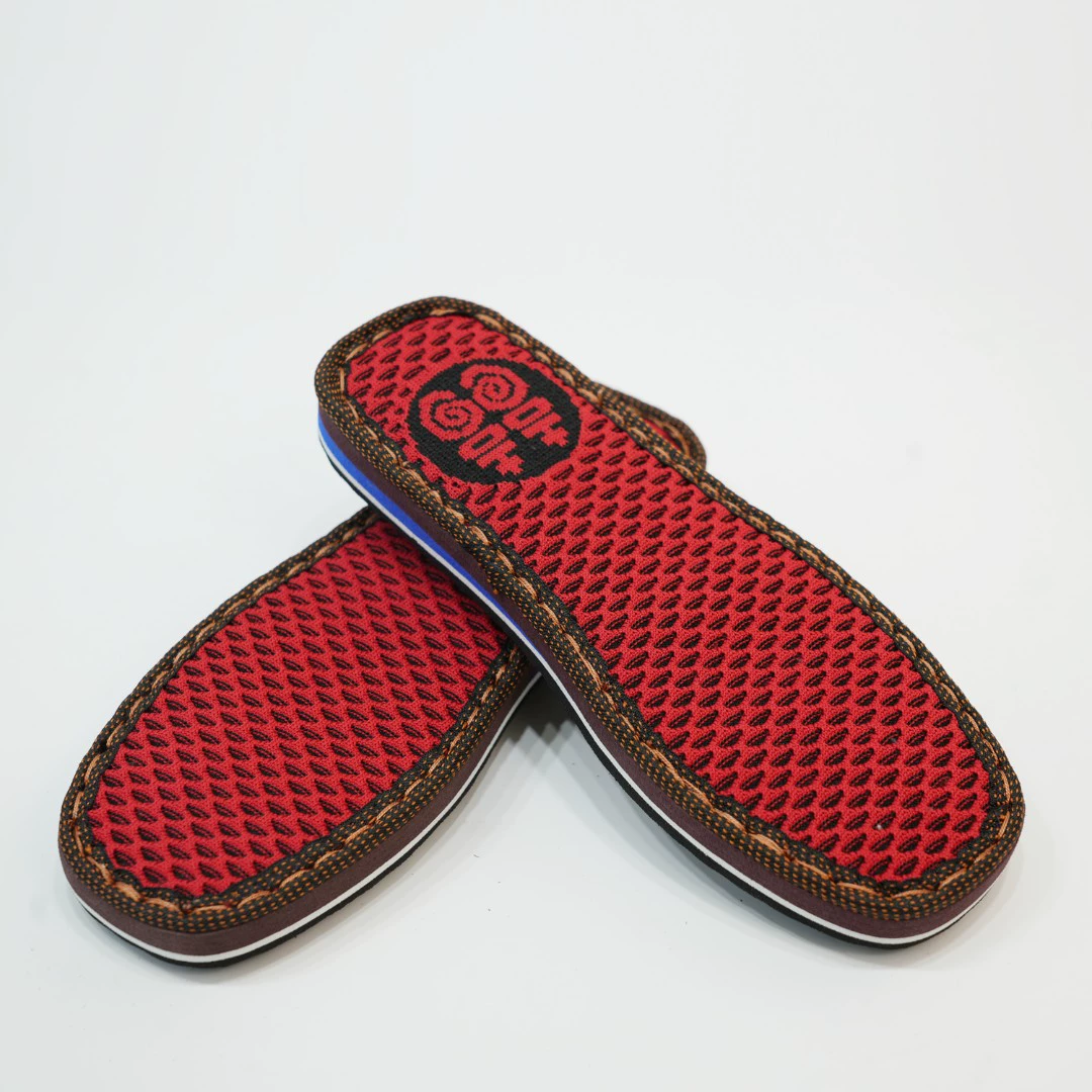 2024 новые летающие ткацкие подошвы резиновые нескользящие износостойкие подошвы чисто ручная утолщение дома