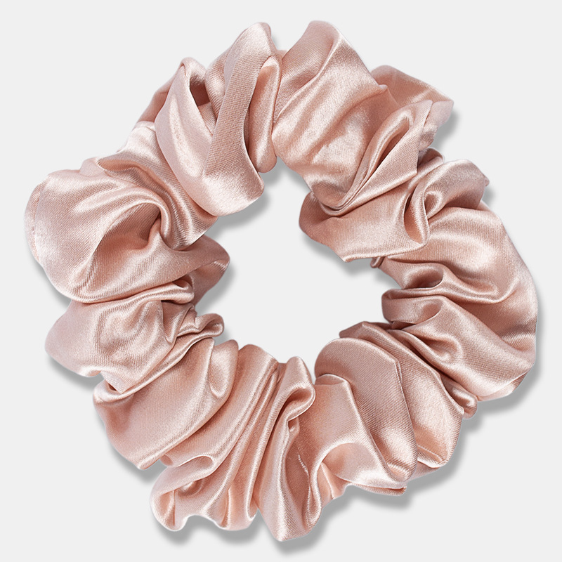 hair loop Mulberry silk hair rope Scrunchies intestine loop slippery flower