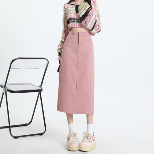 Women's Summer New Shorty A-line Midi Skirt with Fringe and Waist Adjustment, True to Size