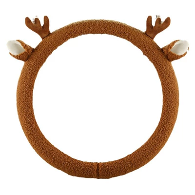 Steering wheel cover interior decoration girl protective cover