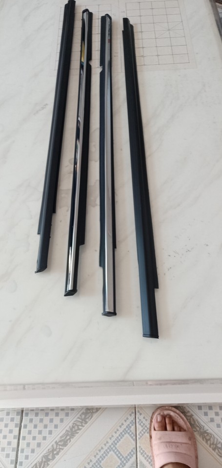Wing Shenfeng Dis Lancer Activ glass outer battens electroplated window front and rear glass inner battens