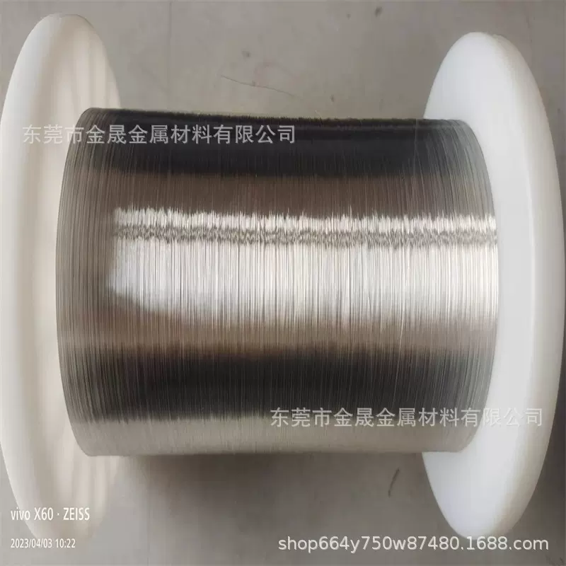 供应 纯镍丝 镍线 镀银镍线 紫铜线镀镍0.3/0.4/0.5mm漆包线