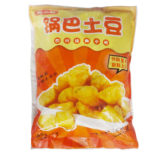 Internet celebrity snack crispy potato Western-style fast food fried potato nuggets night market stall commercial semi-finished products wholesale