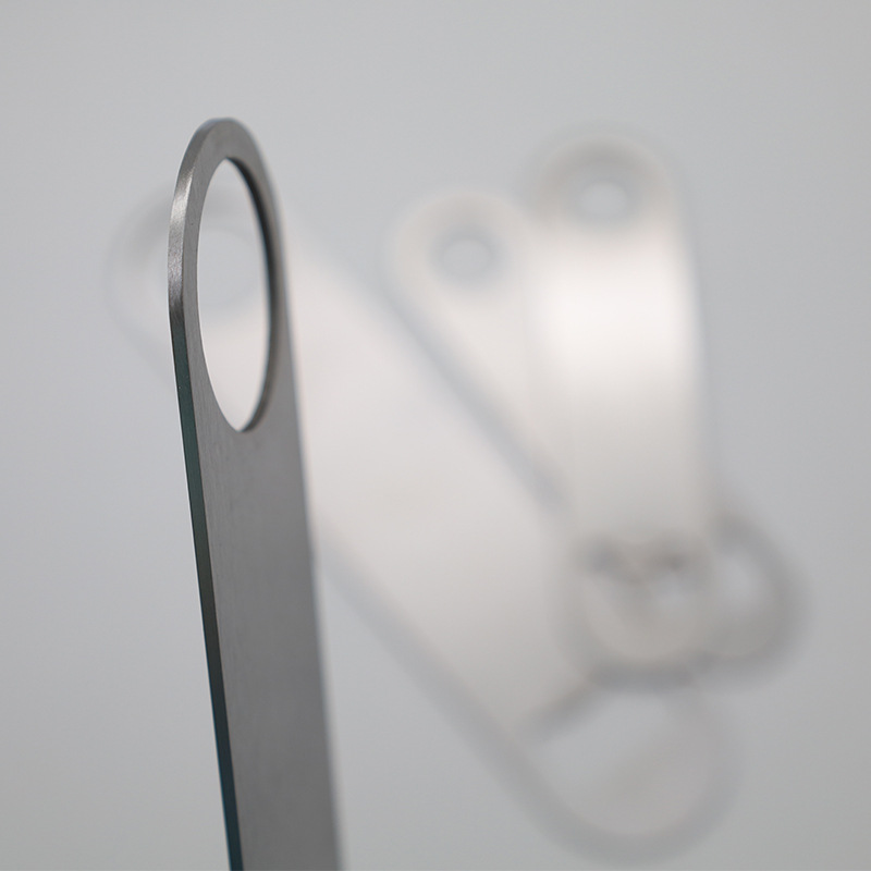 Stainless steel beer bottle opener bottle opener keychain bar soda opener straight handle simple bottle opener LOGO