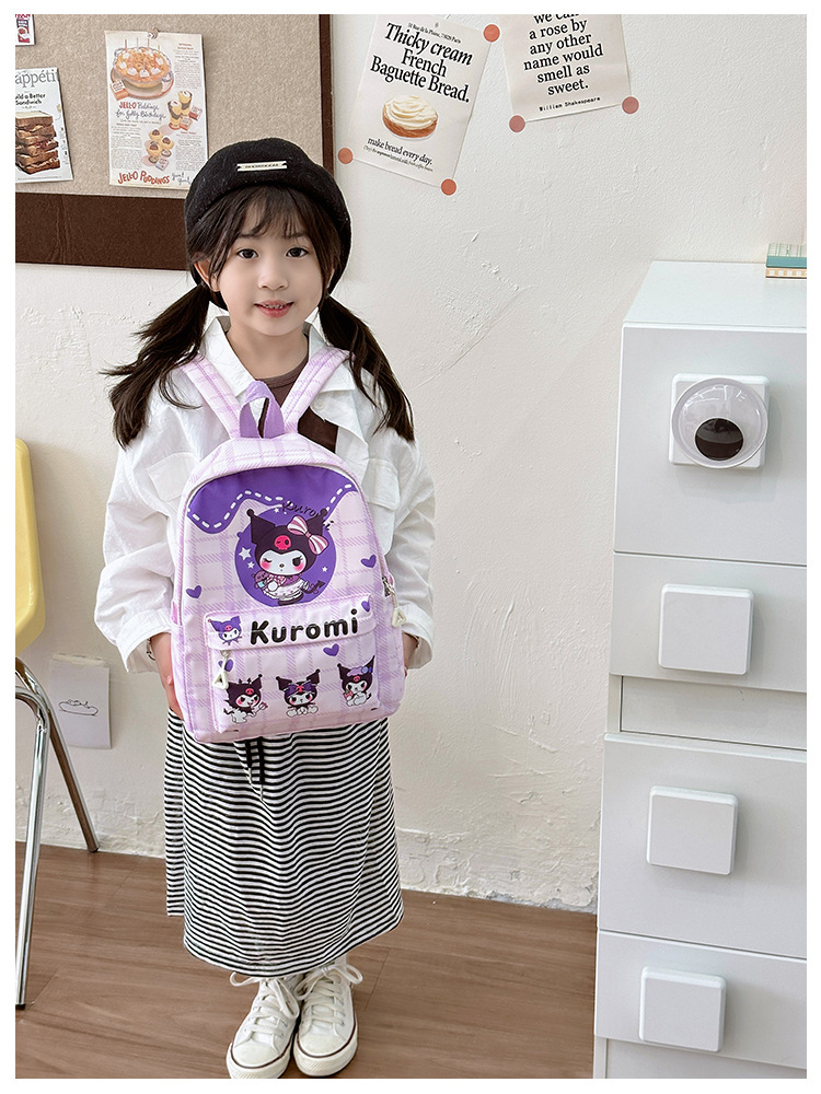 2024 New children's backpack, cartoon kindergarten schoolbag, large capacity, versatile for girls, student backpack, cross-border batch undefined