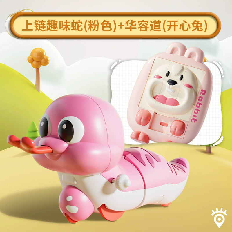 Заводная реалистичная игрушка для ползания, 2 года
