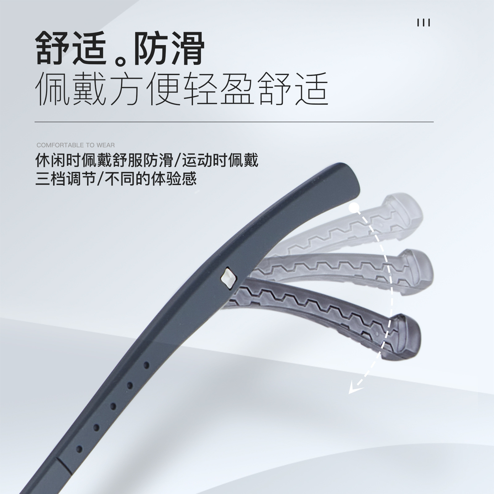 Deportes y ocio ultra-ligero de aleación de negocios medio marco gafas marco plástico acero pierna antideslizante no clip cara gafas Danyang lote