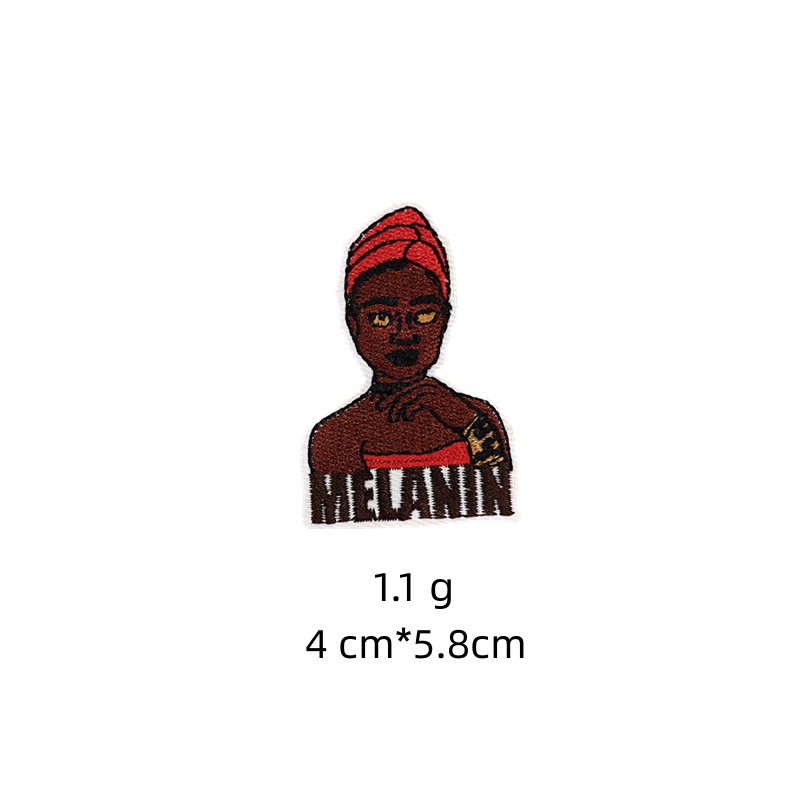 2g Weight Clothing Sticker Patches Classification 1 Piece Quantity Nonwoven, Polyester Material Human, Letter Pattern Cute Style 1 Piece Cute Human Letter Nonwoven Polyester Clothing Sticker Patches 9