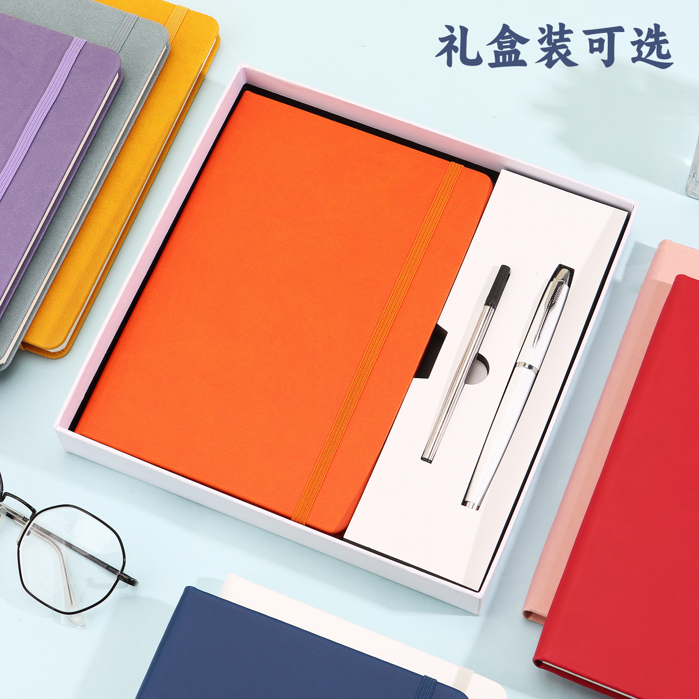 Transfronterizo A5 cuaderno con logotipo de alto valor de Amazon cuaderno de notas estudiantil cuaderno de mano