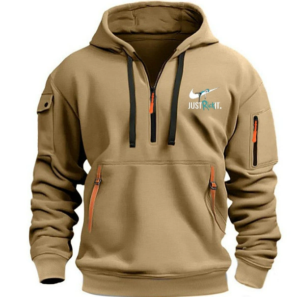 Европейская и американская мужская толстовка больших размеров с капюшоном, внешняя торговля, модная универсальная осенне-зимняя флисовая молодежная толстовка с независимой станцией