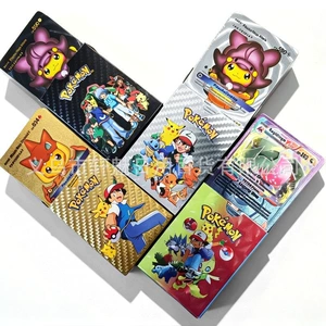 Карточки Pokémon PTCG золотая и радужная фольга