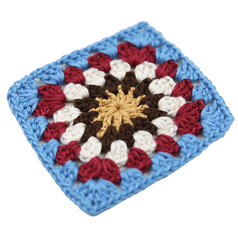 Jin Hao nueva tela de algodón tejido de encaje para platos tapete para platos restaurante creativo tapete posavasos tapete para mesa