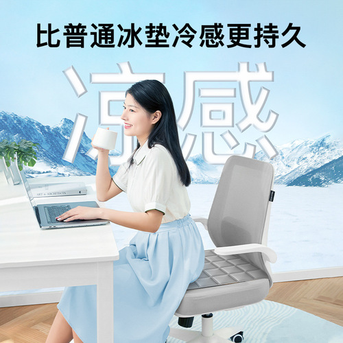 Modern minimalist office sedentary breathable ice cushion home summer ice silk cushion dormitory mat chair cushion