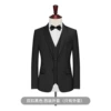 Double buckle black no white border jacket