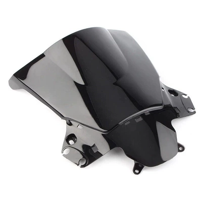 Suitable for Honda Cbr250R 11-13 Mc41 Modified Motorcycle Front Windshield, Windscreen, Wind Shield (Motorcycle front windshield) - black