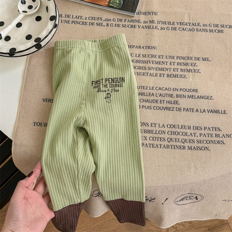 Весна-осень детские л leggings, штаны, детская одежда