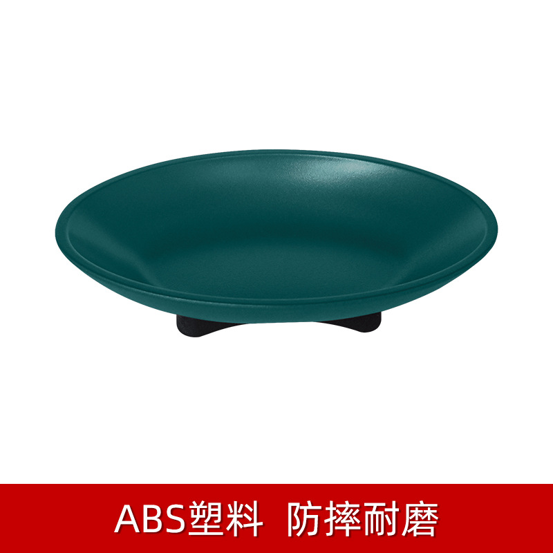 Nueva bandeja de jabón de hotel Dispensador de jabón ABS Casa de familia Discos de jabón de baño Discos de jabón Fábrica de suministros para habitaciones de hotel