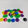 Factory wholesale 19mm color chip chip chip chess pieces plastic currency small round chip color