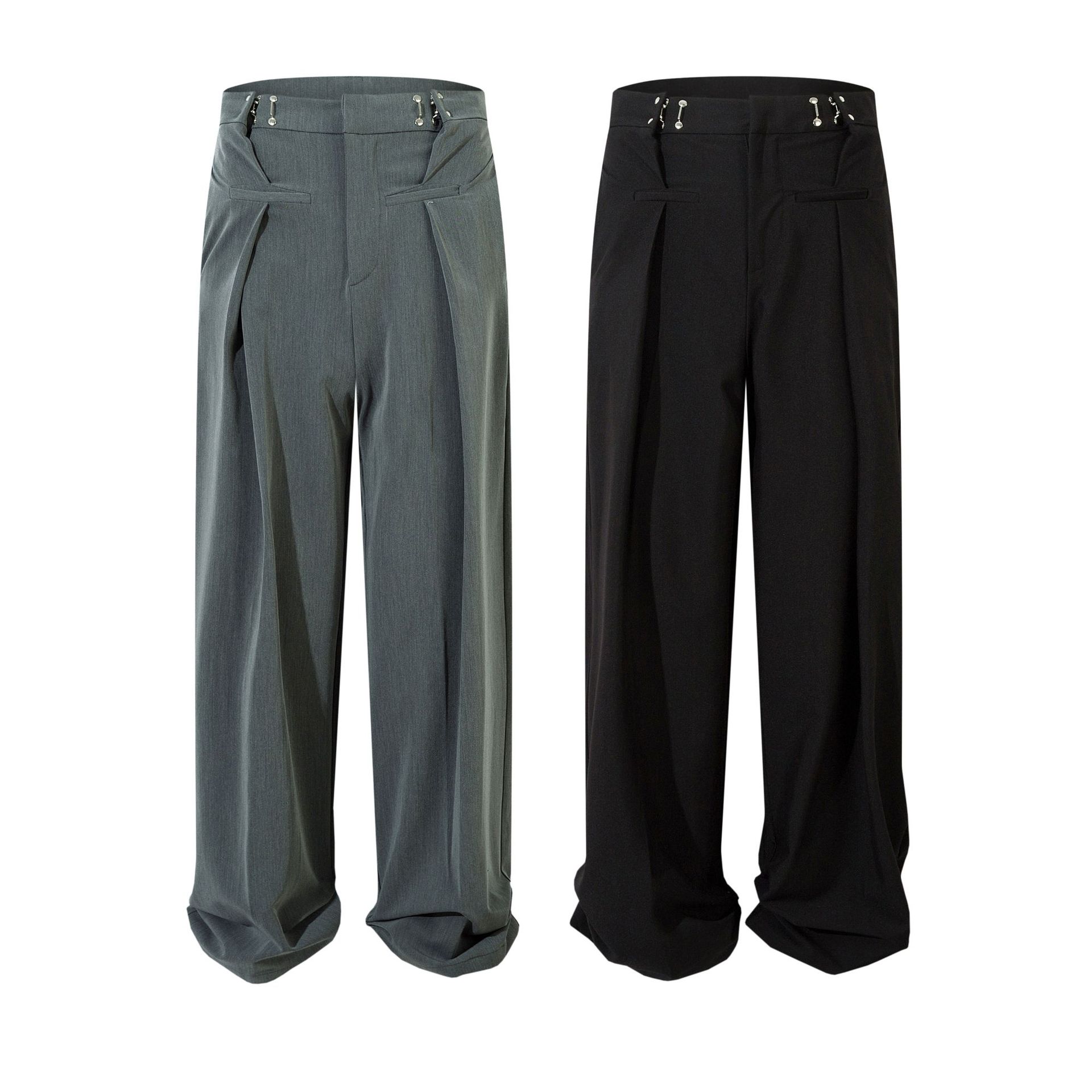 EONMODISH Pantalon décontracté à jambes droites pour homme, nouveauté automne 2024, de qualité supérieure_voghion.com