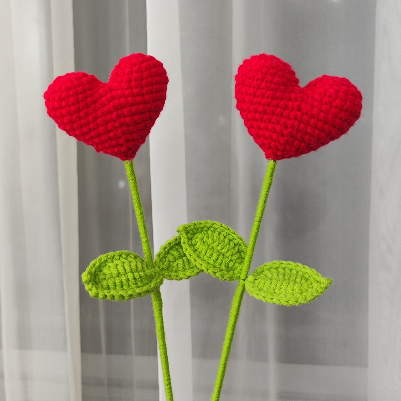 Casual, Elegant, Lady Style Casual Elegant Lady Heart Shape Yarn Artificial Flowers