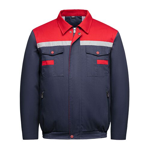 Summer fan air-conditioning clothing for men, heatstroke prevention and refrigeration clothing with reflective strips for construction site workers, welder labor protection overalls