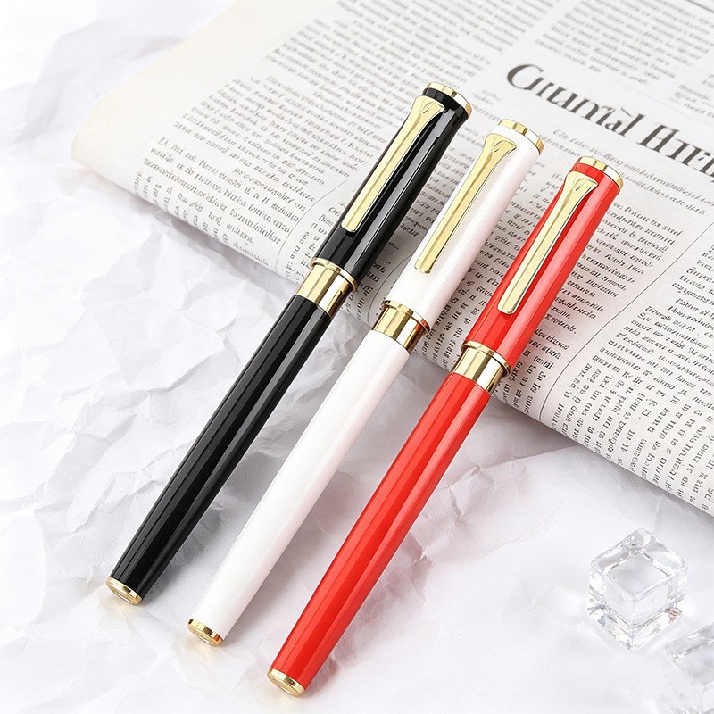 Signature Pen Metal Spot Wholesale Gel Pen New Metal Signature Pen Printable Logo Business Orb Pen