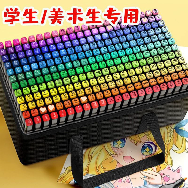 Детский маркер для кистей 48 цветов с двойной головкой 24 цвета Начальная школа Искусство Акварель 36 цветов Независимая станция для хранения в штучной упаковке