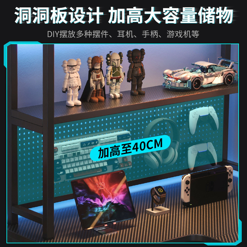 Esquina mesa de computadora de deportes electrónicos escritorio hogar escritorio doble dormitorio escritorio de esquina escritorio de juego