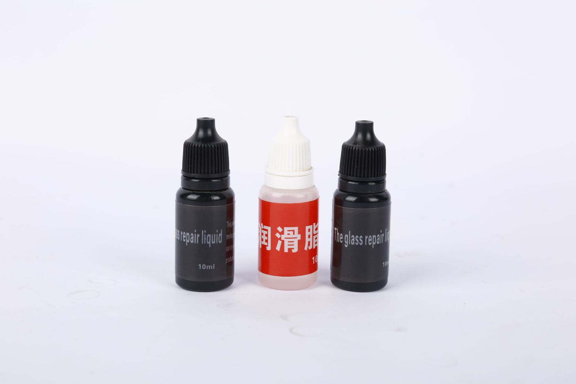 Automobile windshield glass crack bull's eye repair tool repair agent glue injection pump resin liquid glue glass glue