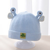 baby knitting Wool cap lovely newborn Infants keep warm Sets of headgear 0-6 Autumn and winter men and women