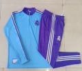 2526 Half-Zip Real Madrid Light Blue Retro Edition - Real Madrid