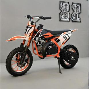 New Children's KTM Two-way Gasoline Off-road Vehicle Adult 49CC Track Small Motorcycle Mini Two-wheeled Mountain Bike
