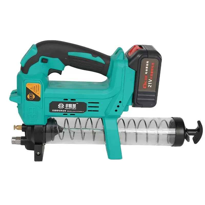 新款电动黄油枪充电式锂电池便携式超高压无线打黄油机透明加油枪