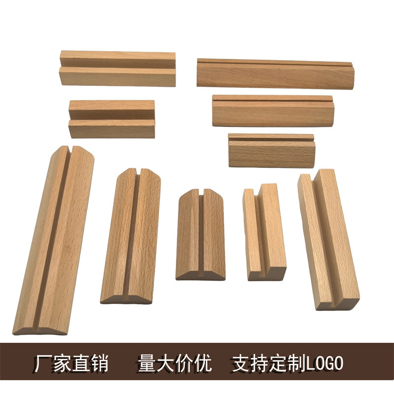 ブナ材カードベース木製卓上カレンダーホルダー価格表メニューアクリルボード木製ベースカレンダーホルダー|undefined